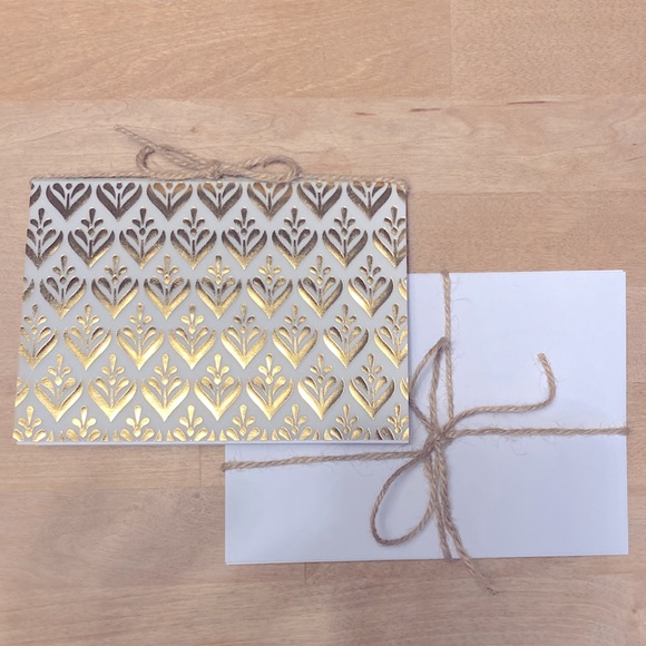 Set of 5 Blank Handmade Cards w/ Envelopes - Picture 2 of 10